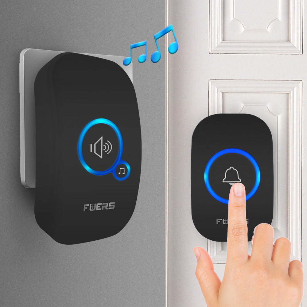 Smart Home News - Fuers Wireless Doorbell Home ยินดีต้อนรับสมาร์ทประตู Bell