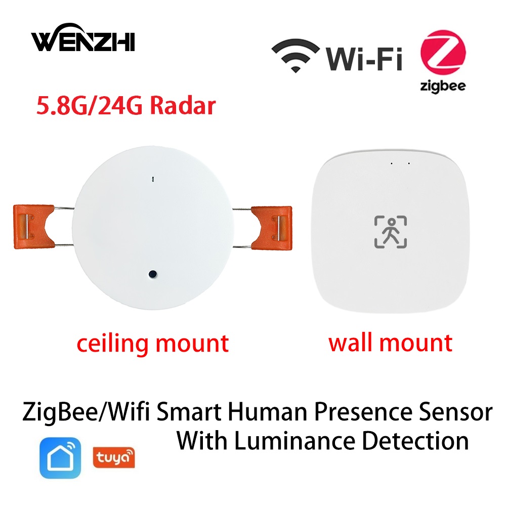 Smart Home Wiz - ZigBee Wifi 5.8/24G MmWave Radar Human