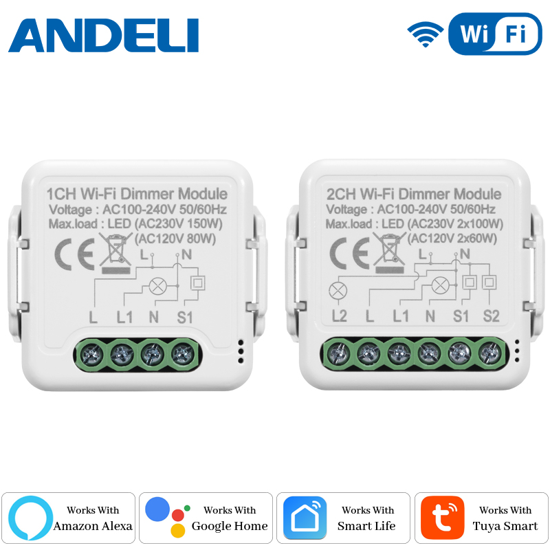 Smart Home Wiz - DIY Wifi Smart Dimmer Switch Module