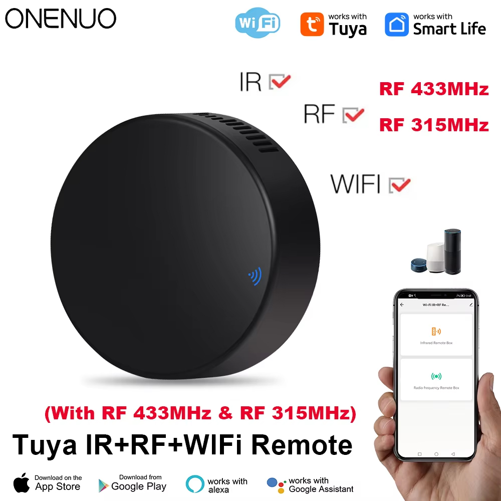Smart Home Wiz - Tuya WiFi RF IR รีโมทคอนโทรล 433MHz/315MHz