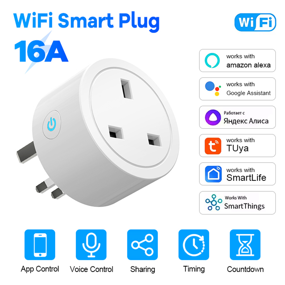 Smart Home News - WiFi Smart Plug 16A UK ซ็อกเก็ต