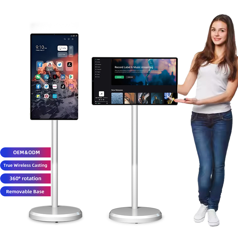 Smart Home Tv - โทรทัศน์สมาร์ททีวีแบบพกพาขายส่ง 4G+64G จอ LCD ขนาด 21.5
