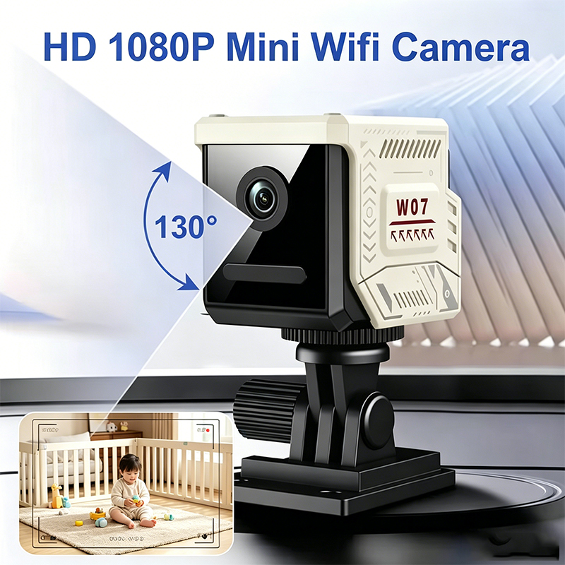 Smart Home Kamera - ใหม่ HD 1080P มินิไวไฟกล้องสมาร์ทโฮมแอคชั่น คาเมราการดูระยะไกลไร้สายไอพีแคมเครื่องบันทึกเสียงวิดีโอกล้องมองกลางคืน