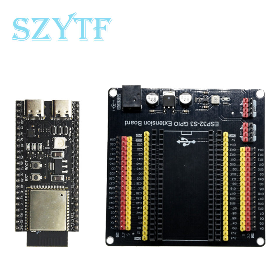 Smart Home Arduino - S3-DevKitC-1 N16R8 บอร์ดพัฒนา,สำหรับ ESP32 16MB แฟลช