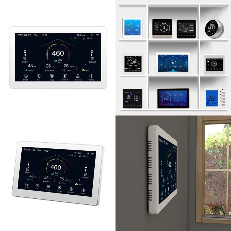 Smart Home Hvac - ตัวควบคุมระบบ HVAC แบบ HRV ERV MVHR