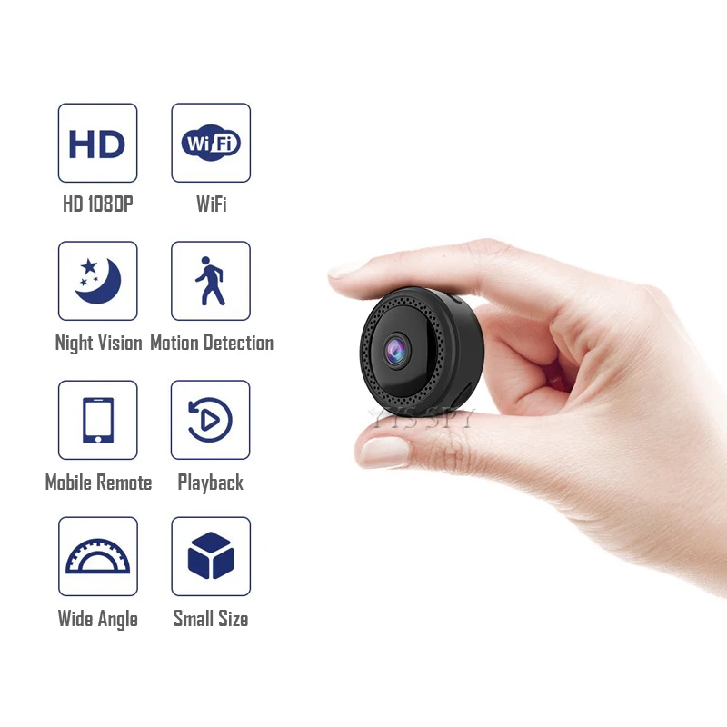 Smart Home Kamera - Smart Home การเฝ้าระวังกล้องวงจรปิดความปลอดภัยป้องกัน Mini Wifi กล้อง