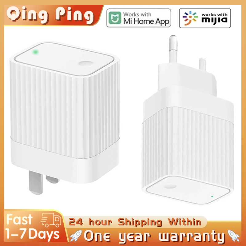 Smart Home Xiaomi Hub - Qingping บลูทูธเกตเวย์ Qingping ฮับ WiFi ระยะไกลดูข้อมูลย่อยอุปกรณ์เชื่อมต่ออัจฉริยะอุปกรณ์บ้านสำหรับ