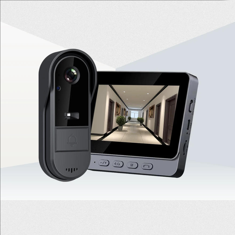 ระบบกล้องออดอัจฉริยะไร้สาย 2.4 - Smart Home Video Doorbell Installation บทวิจารณ์และราคา