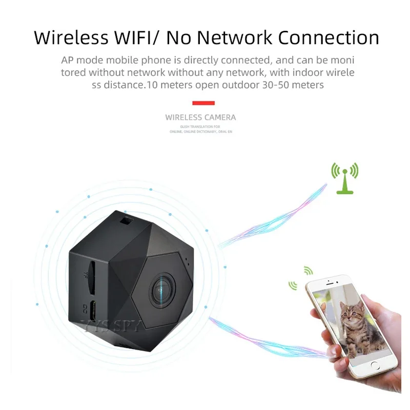 HD 1080P ไร้สายขนาดเล็ก Mini W - Smart Home Kamera บทวิจารณ์และราคา