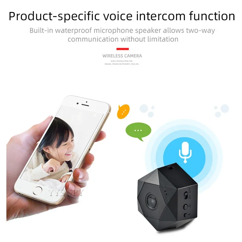 HD 1080P ไร้สายขนาดเล็ก Mini W - Smart Home Kamera บทวิจารณ์และราคา