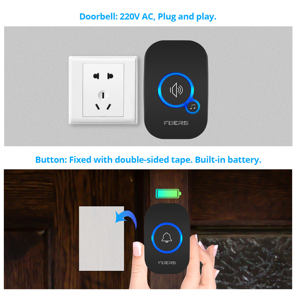 Fuers Wireless Doorbell Home ย - Smart Home News บทวิจารณ์และราคา