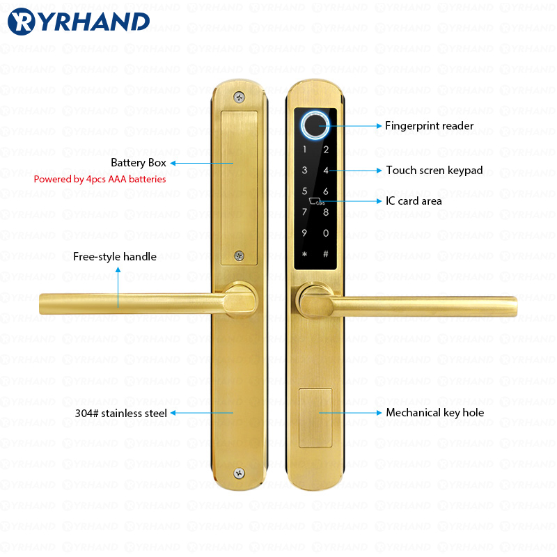IP66 ทองสแตนเลสกระจกบานเลื่อนส - Smart Home Keyestudio บทวิจารณ์และราคา
