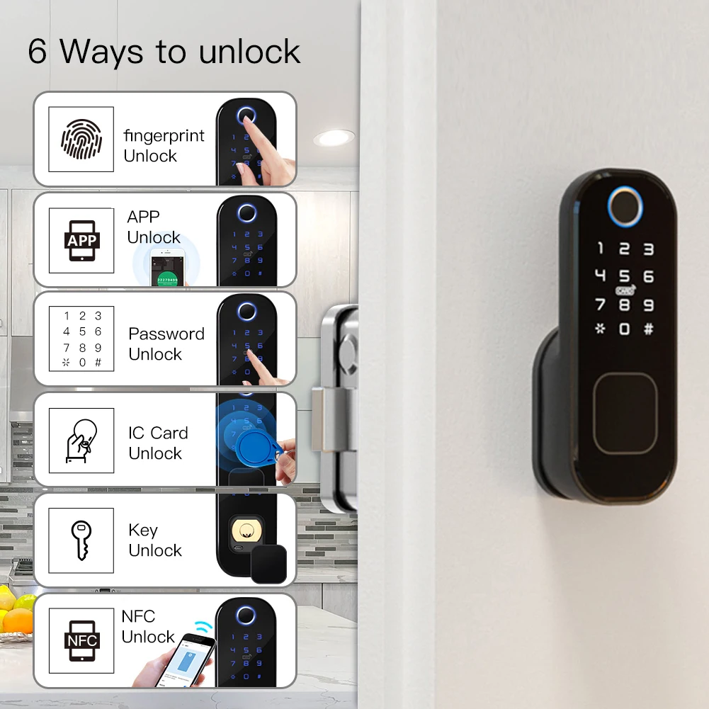 Moes WiFi Tuya ล็อคด้วยลายนิ้ว - Smart Home Door Lock บทวิจารณ์และราคา