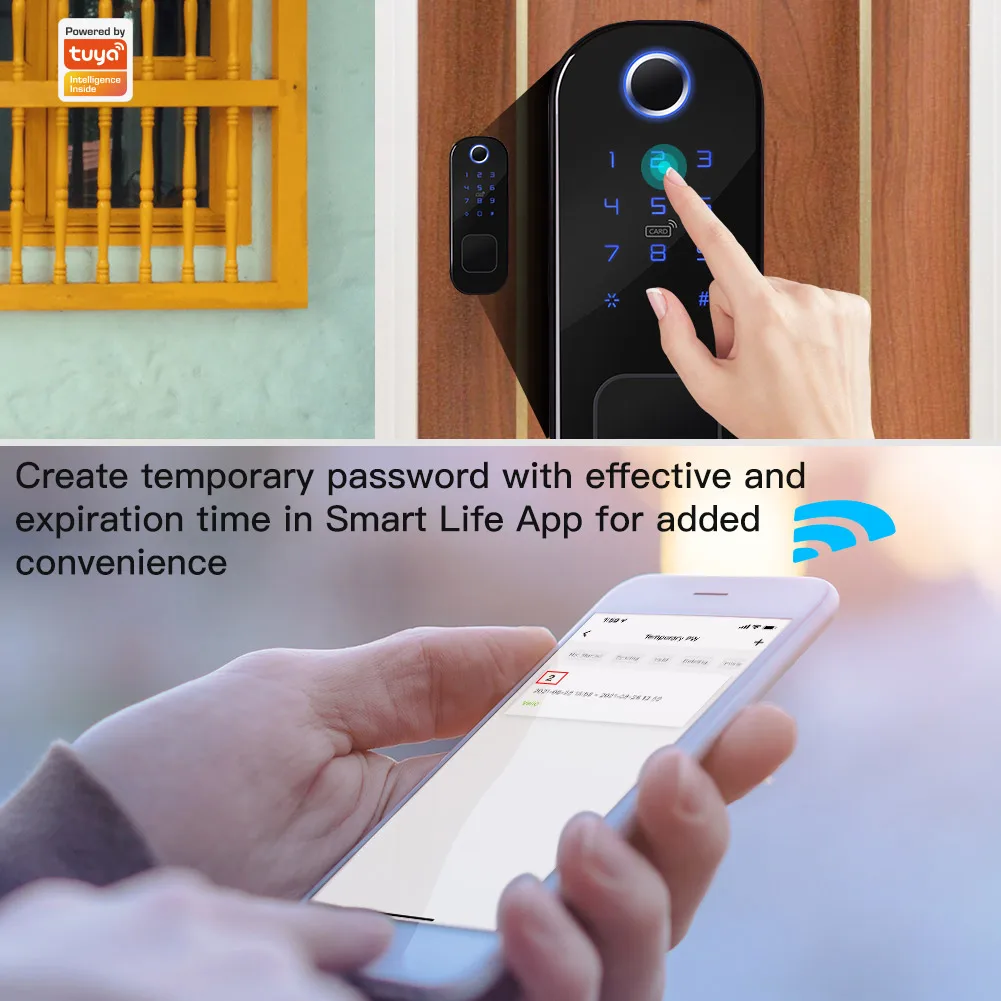 Moes WiFi Tuya ล็อคด้วยลายนิ้ว - Smart Home Door Lock บทวิจารณ์และราคา