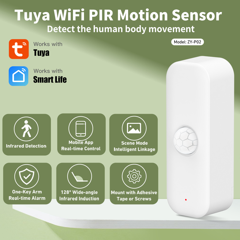 เซ็นเซอร์ตรวจจับความเคลื่อนไหว - Smart Home Wiz บทวิจารณ์และราคา