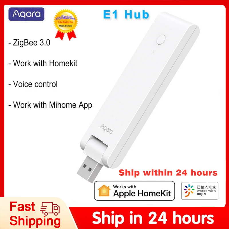 Aqara E1 สมาร์ทเกตเวย์ Zigbee  - Smart Home Xiaomi Hub บทวิจารณ์และราคา