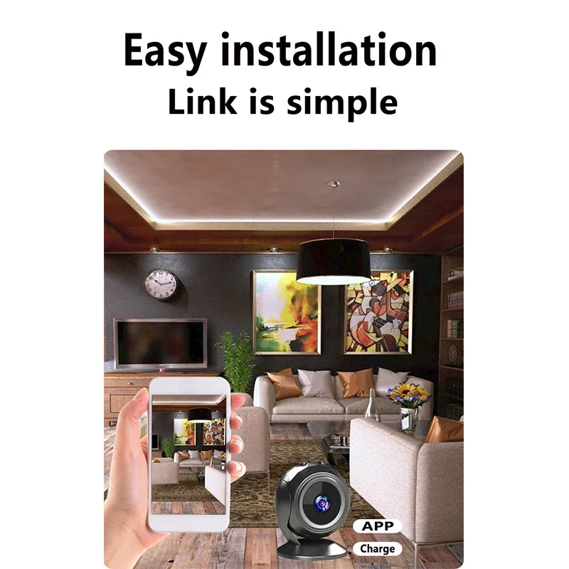 กล้องวงจรปิดไร้สายขนาดเล็ก 360 - Smart Home Kamera บทวิจารณ์และราคา