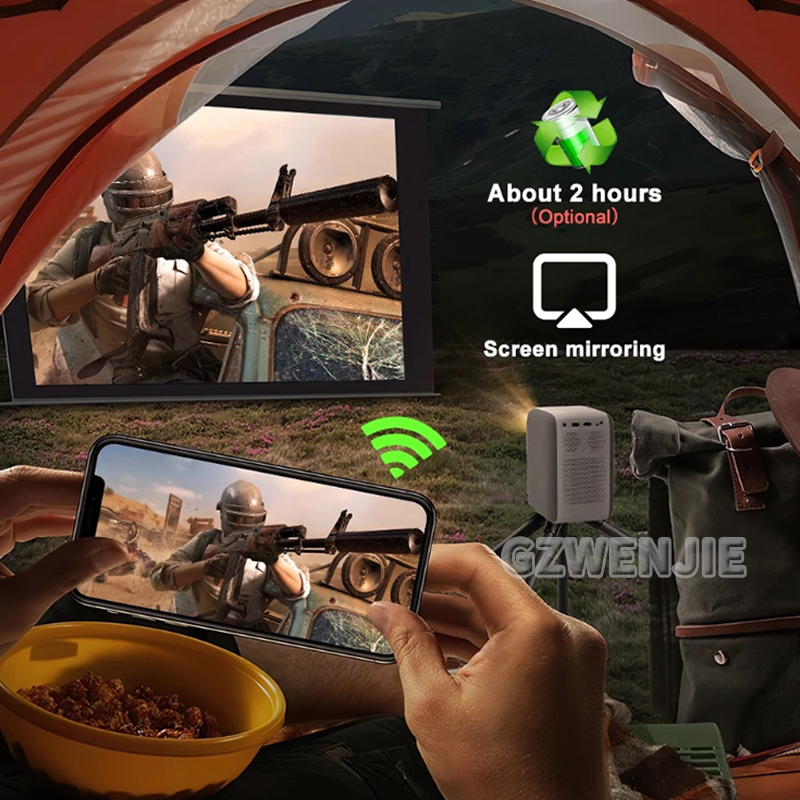 H6 มินิโปรเจคเตอร์ LED 1080P ฟ - Smart Home Tv บทวิจารณ์และราคา