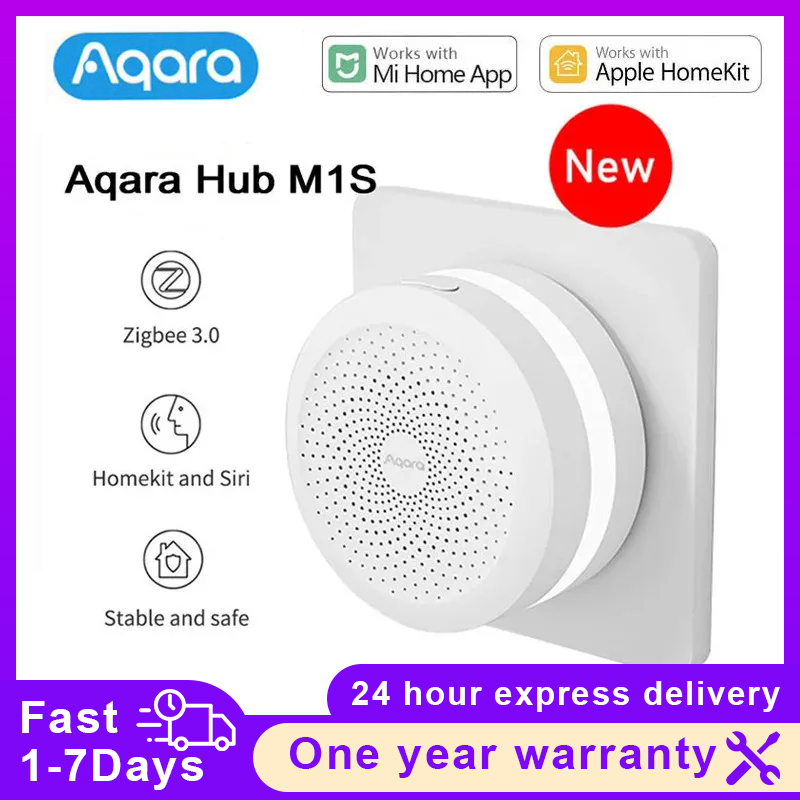 Aqara Smart Hub M1S Gatewayไร้ - Smart Home Xiaomi Hub บทวิจารณ์และราคา
