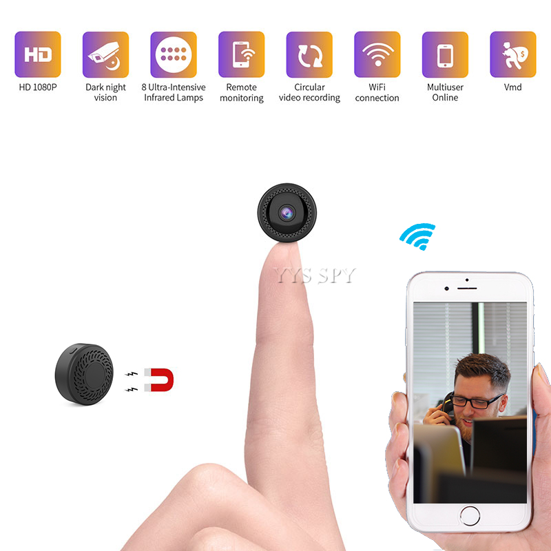 กล้องวิดีโอขนาดเล็ก HD Wifi ไร - Smart Home Kamera บทวิจารณ์และราคา