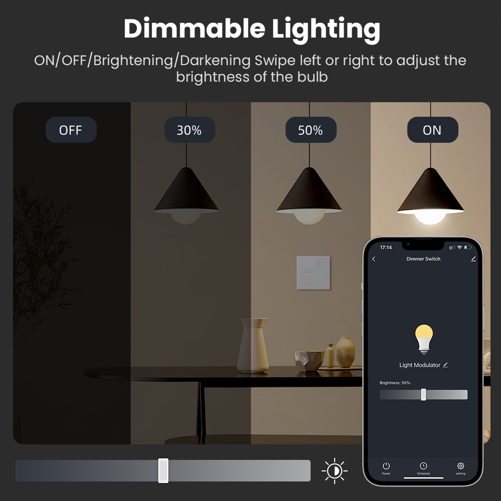 AVATTO WiFi 1/2 Gang Smart Dim - Smart Home Wiz บทวิจารณ์และราคา