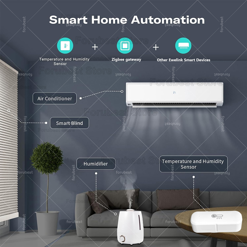 ZigBee อุณหภูมิและความชื้นเซนเ - Smart Home News บทวิจารณ์และราคา