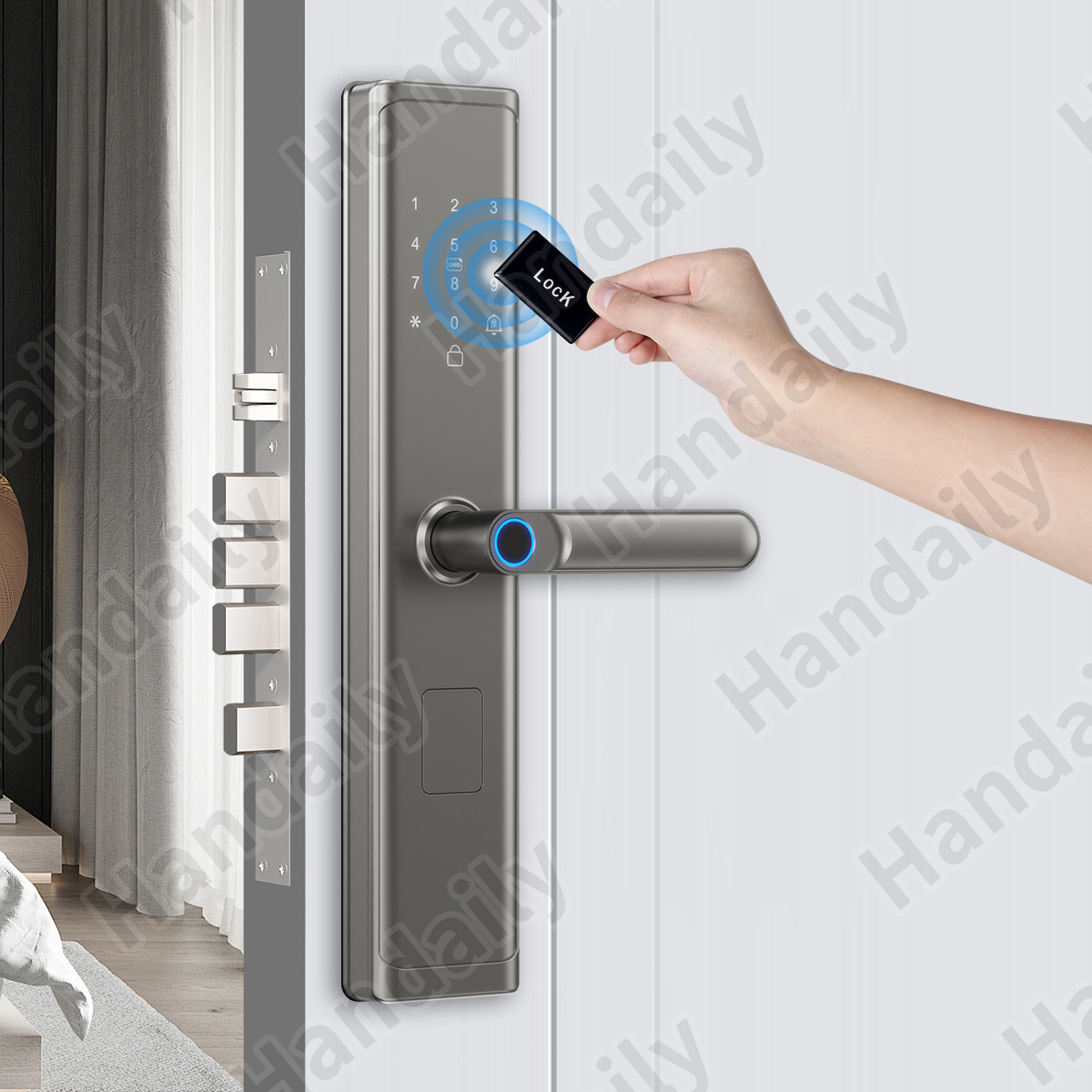 กุญแจล็อคดิจิตอลอัจฉริยะแบบไร้ - Smart Home Door Lock บทวิจารณ์และราคา