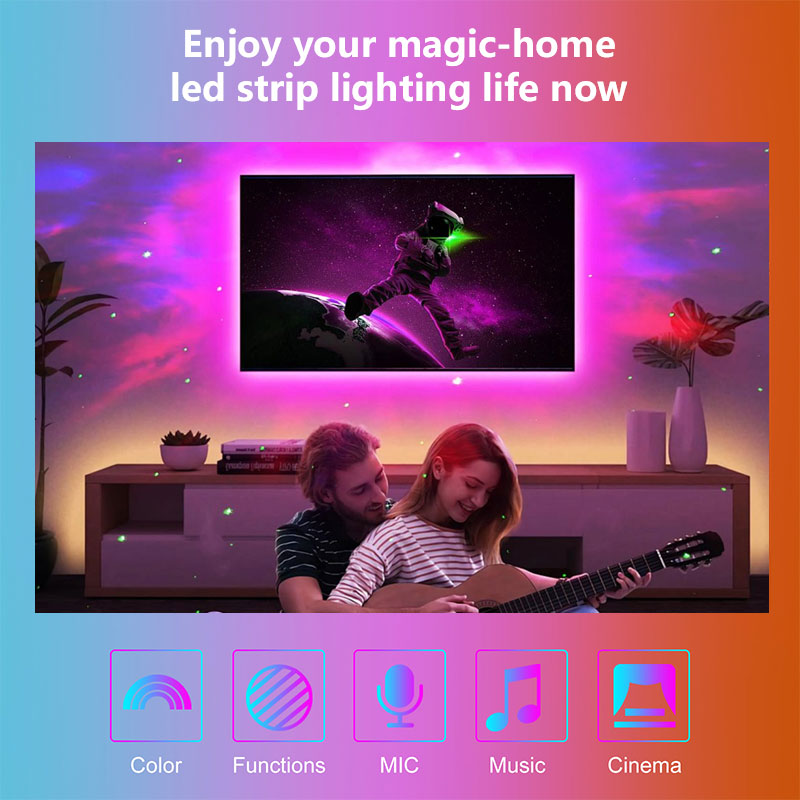 ไฟ LED RGB อัจฉริยะ STTL แบบเส - Smart Home Tv บทวิจารณ์และราคา