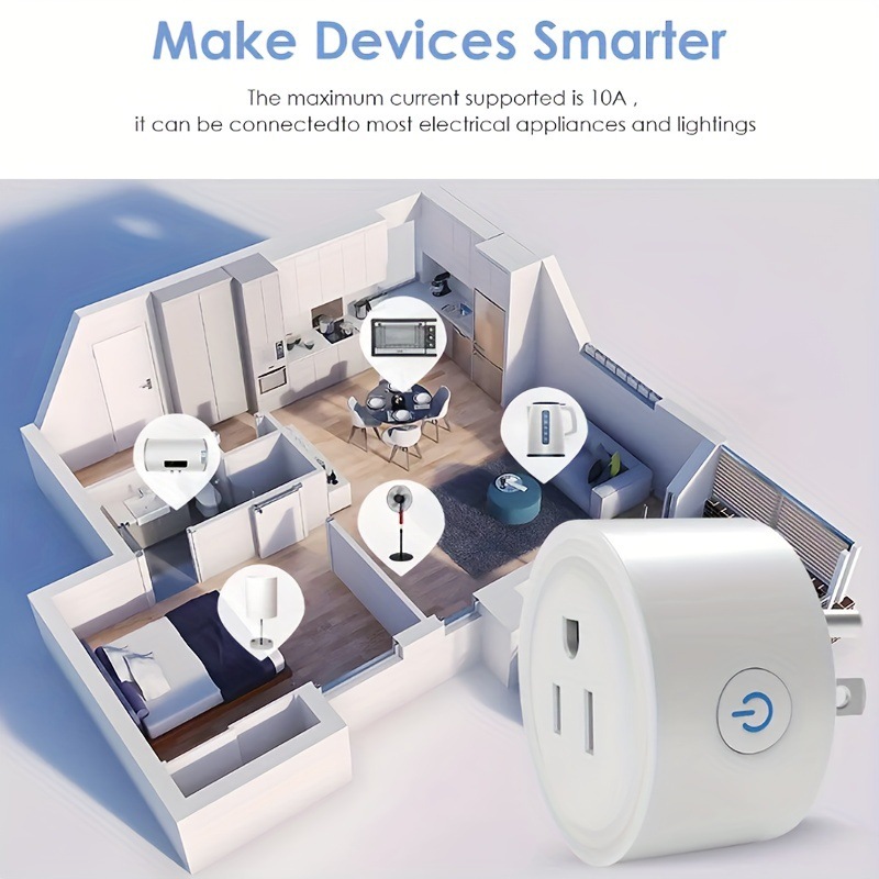 ปลั๊กอัจฉริยะมาตรฐานอเมริกา 10 - Smart Home Utilities บทวิจารณ์และราคา