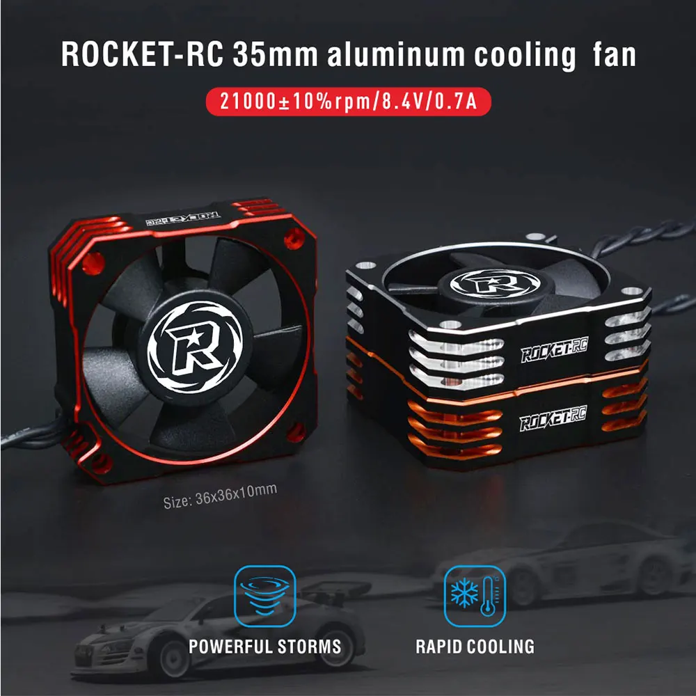 ROCKET-RC 30 มม.35 มม.40 มม.50 - Smart Home Hvac บทวิจารณ์และราคา