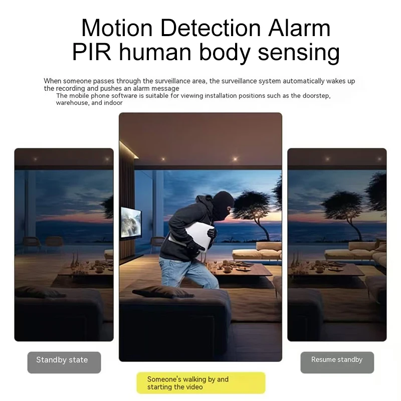 กล้องวงจรปิดไร้สายอัจฉริยะขนาด - Smart Home Kamera บทวิจารณ์และราคา
