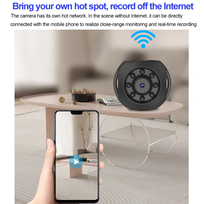 Wifi มินิกล้อง WK10 กล้องสมาร์ - Smart Home Kamera บทวิจารณ์และราคา