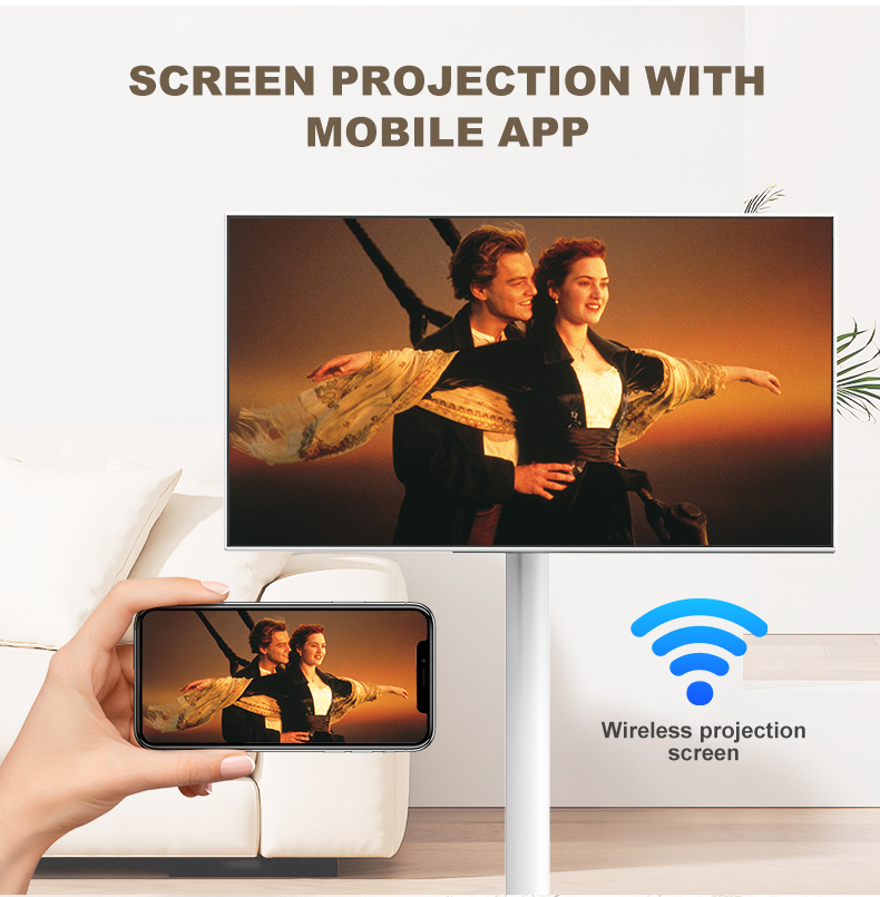 ทีวี LED สีขาวขนาด 21.5 นิ้ว ใ - Smart Home Tv บทวิจารณ์และราคา