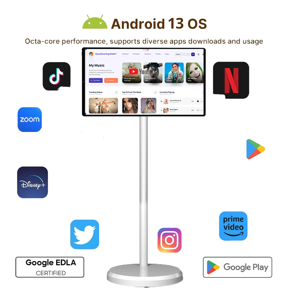 ทีวี LED สีขาวขนาด 21.5 นิ้ว ใ - Smart Home Tv บทวิจารณ์และราคา