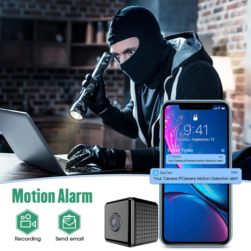 Wifi มินิกล้องสมาร์ทบ้านโดยเฉพ - Smart Home Kamera บทวิจารณ์และราคา