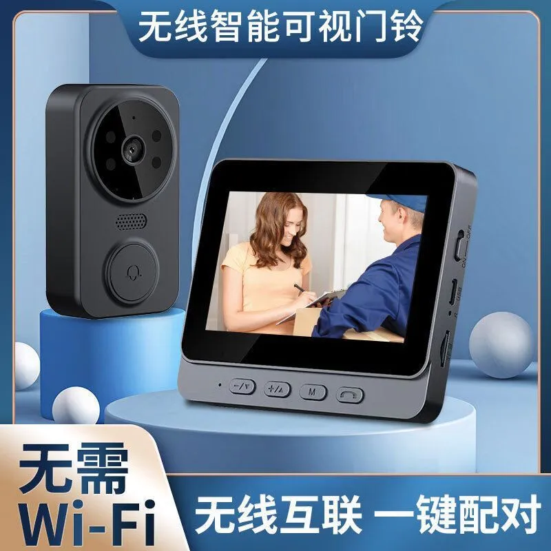 กล้องออดวิดีโอไร้สายอัจฉริยะ H - Smart Home Video Doorbell Installation บทวิจารณ์และราคา