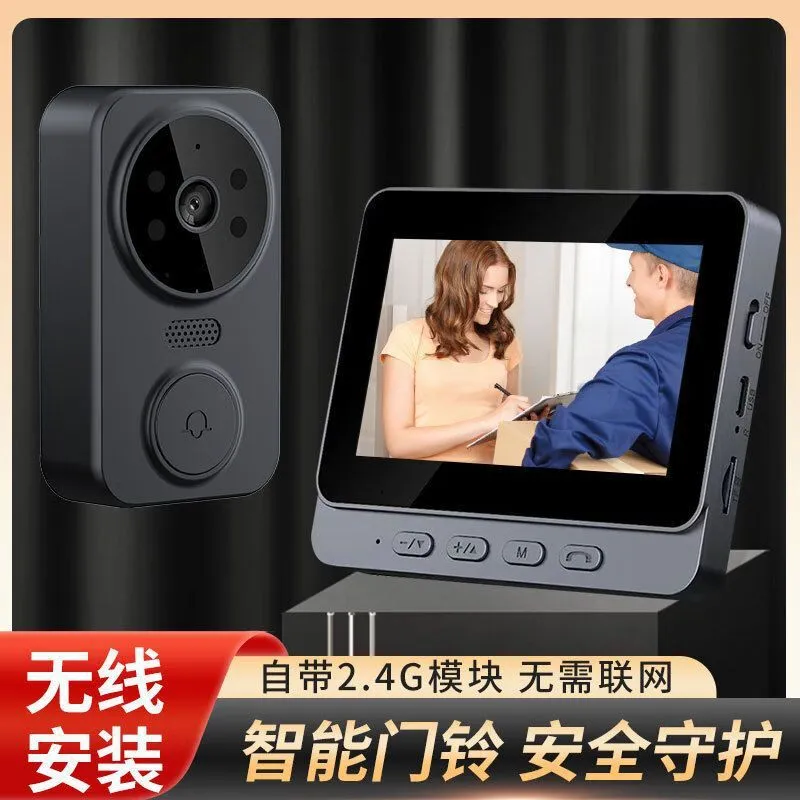 กล้องออดวิดีโอไร้สายอัจฉริยะ H - Smart Home Video Doorbell Installation บทวิจารณ์และราคา
