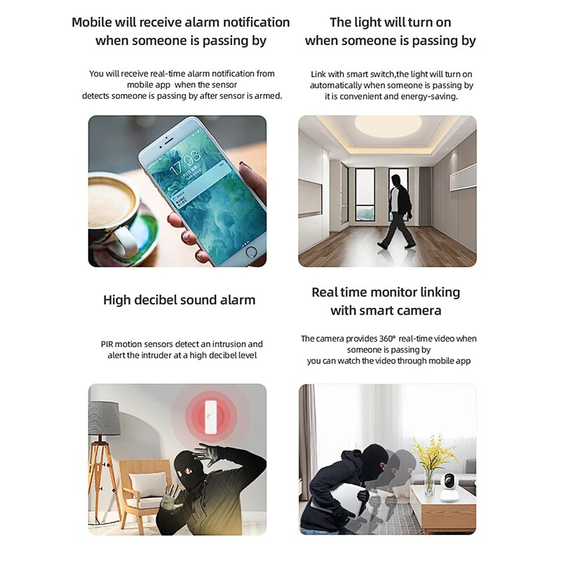 Tuya เครื่องตรวจจับรังสีอินฟรา - Smart Home Wiz บทวิจารณ์และราคา