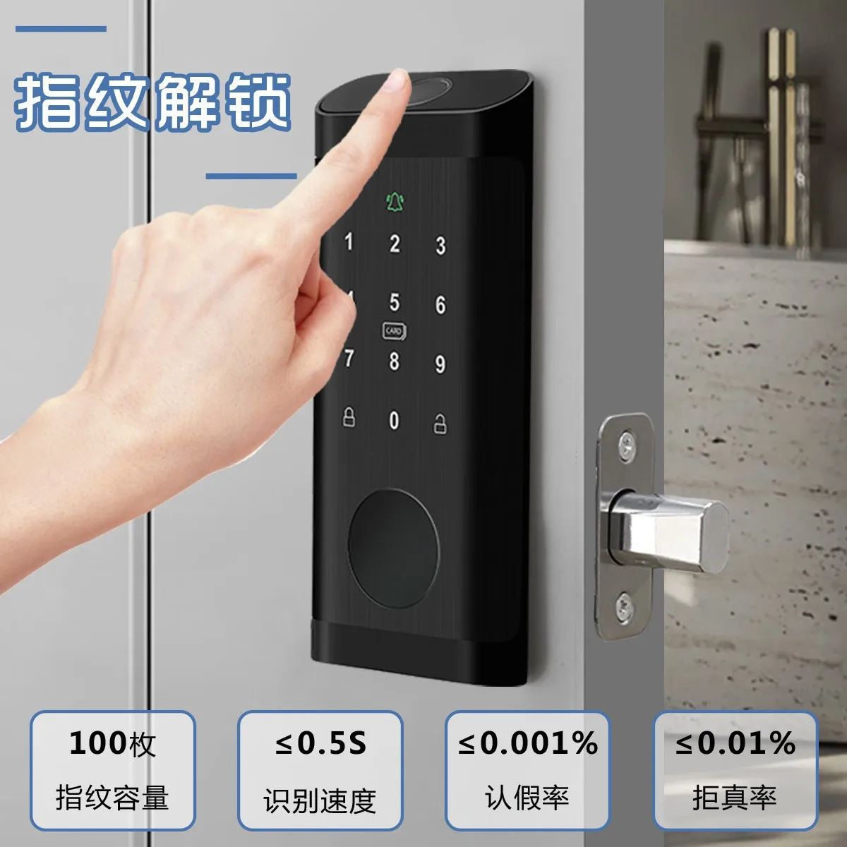 ล็อคประตูอัจฉริยะแบบกลไกอิเล็ก - Smart Home Door Lock บทวิจารณ์และราคา