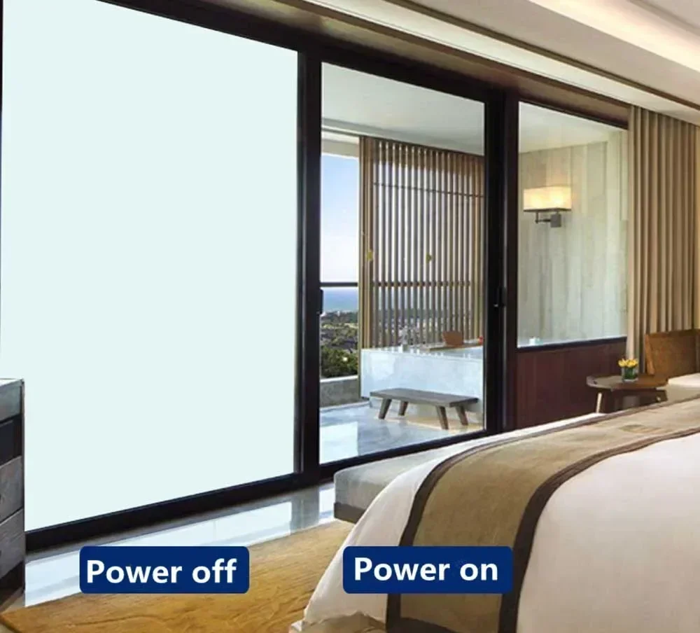 ฟิล์มกระจกอัจฉริยะ PDLC แบบเปล - Smart Home Film บทวิจารณ์และราคา