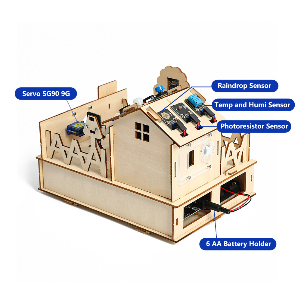 Acebott ชุดสมาร์ทโฮม DIY สำหรั - Smart Home Keyestudio บทวิจารณ์และราคา