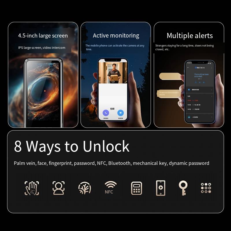 กุญแจล็อคดิจิตอลอัจฉริยะ YN S1 - Smart Home Door Lock บทวิจารณ์และราคา