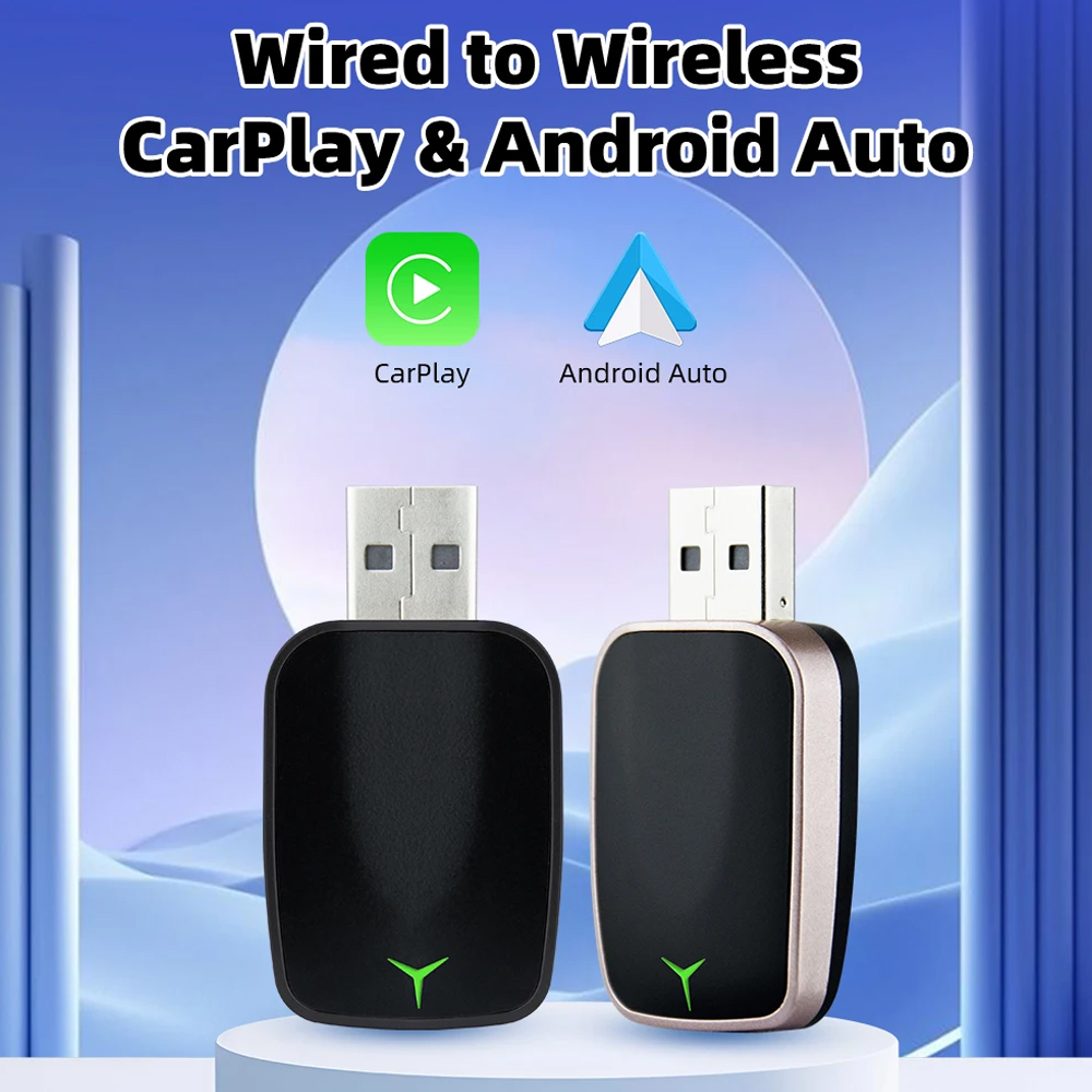 ใหม่แบบมีสายไร้สายCarplay Andr - Smart Home Wiz บทวิจารณ์และราคา
