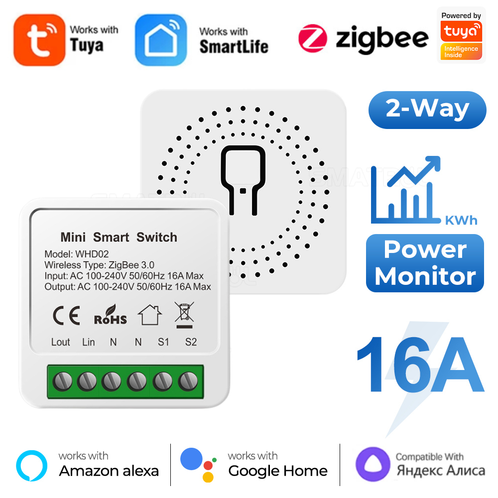 Zigbee/WiFiสมาร์ทสวิทช์Power M - Smart Home Utilities บทวิจารณ์และราคา
