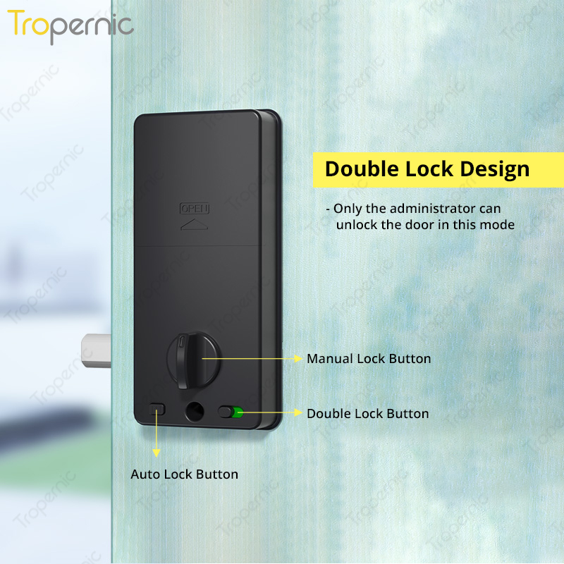 Tuya กลอนประตูแบบปลดล็อคด้วยรห - Smart Home Door Lock บทวิจารณ์และราคา