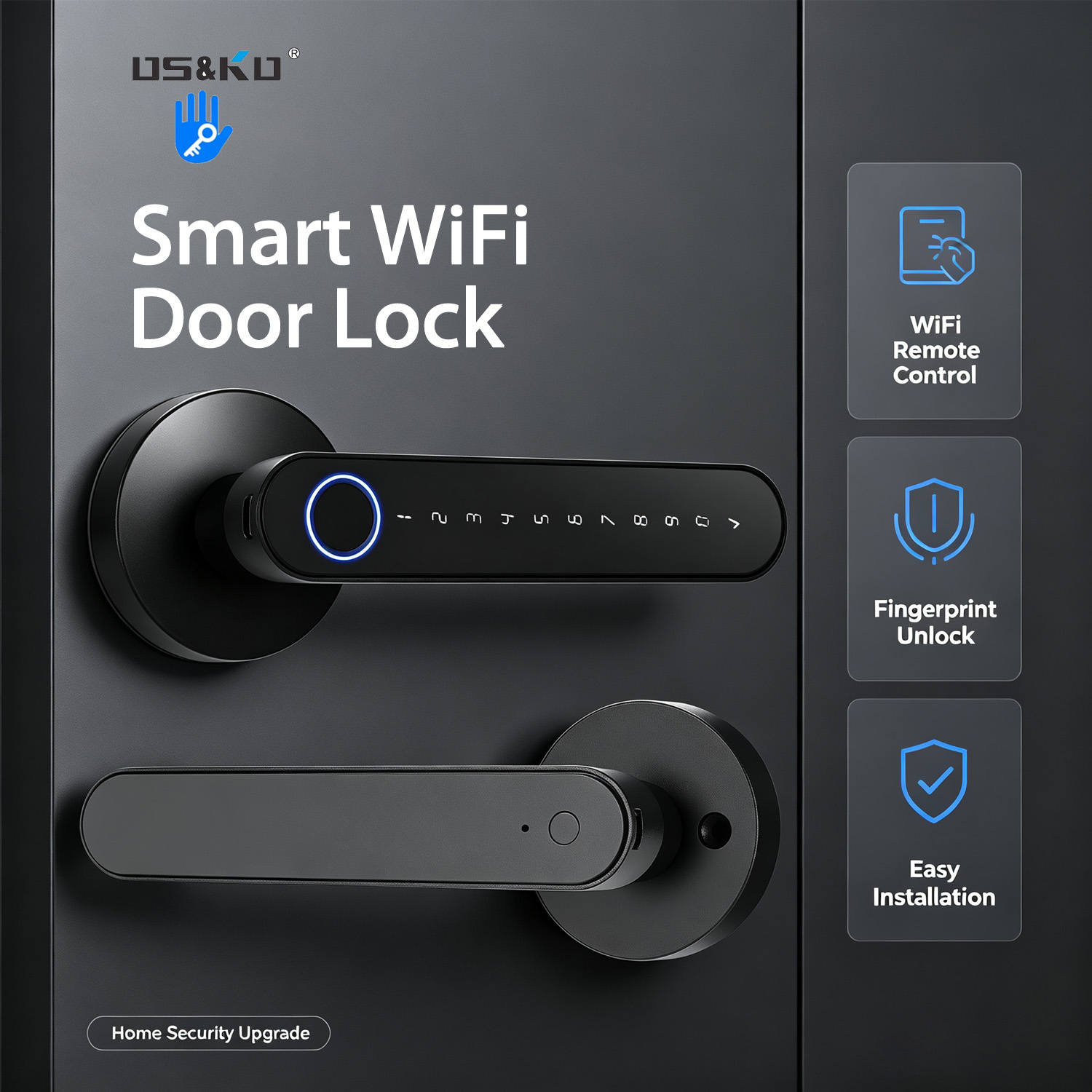 TTLock สมาร์ทล็อคประตูดิจิตอล, - Smart Home Door Lock บทวิจารณ์และราคา