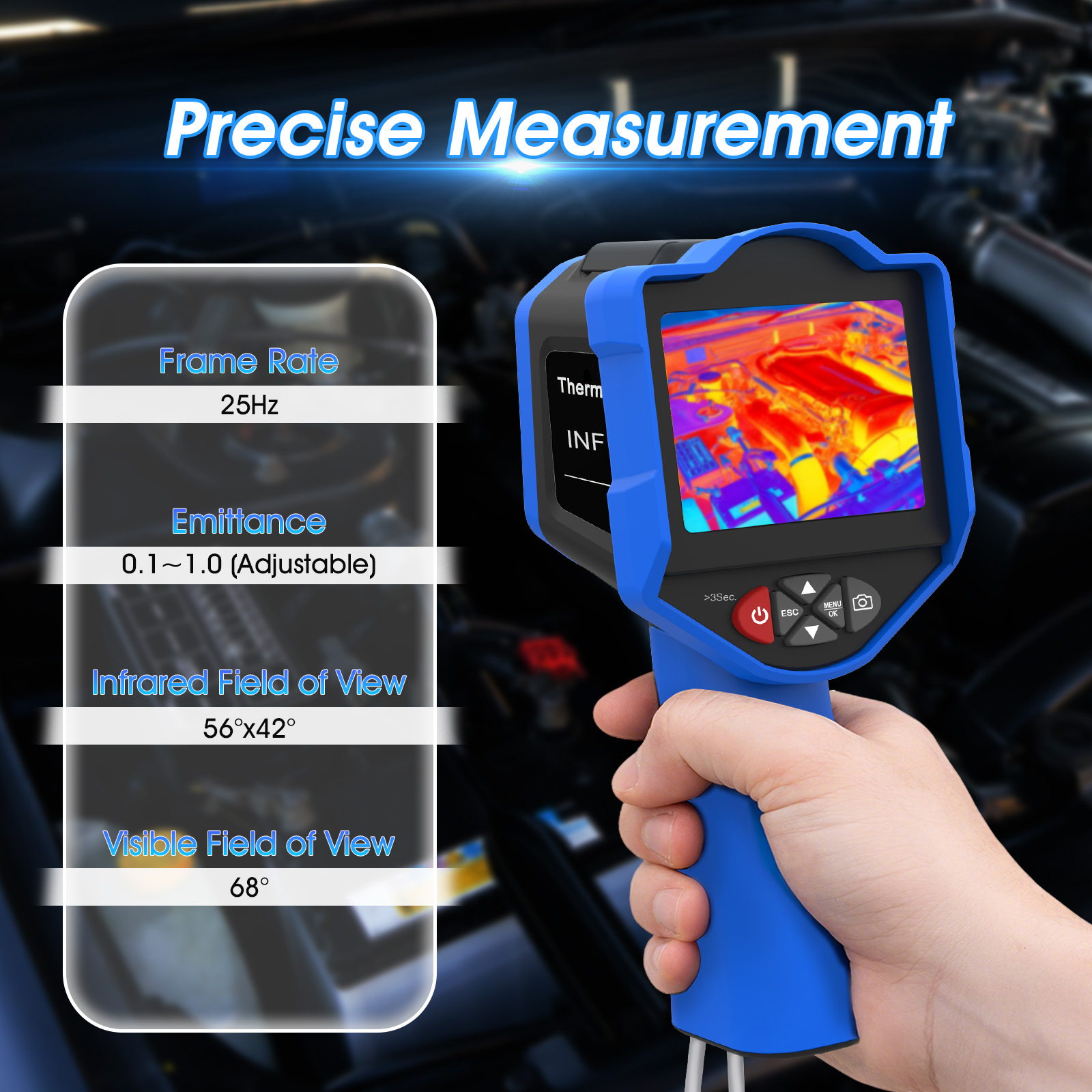 กล้องถ่ายภาพความร้อน HoldPeak  - Smart Home Hvac บทวิจารณ์และราคา