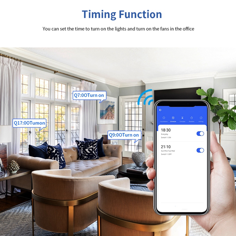 สวิตช์อัจฉริยะ Tuya USB 1ชิ้นต - Smart Home Utilities บทวิจารณ์และราคา